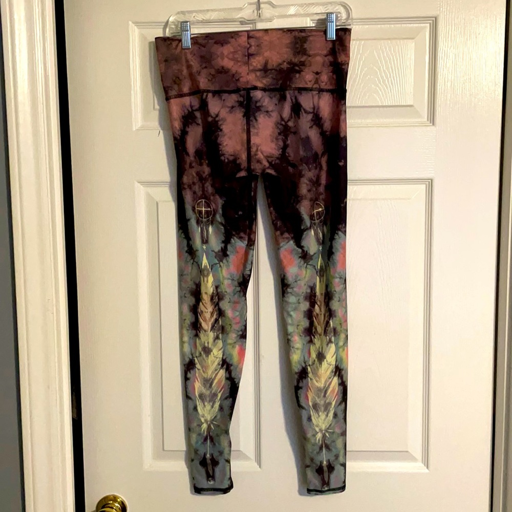 Large Teeki tie dye leggings